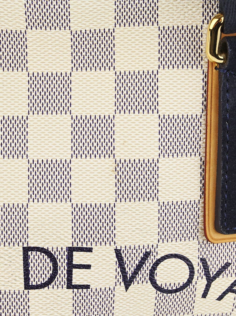 Louis Vuitton Limited Edition Damier Azur Canvas Beach Cabas PM Bag -  Yoogi's Closet