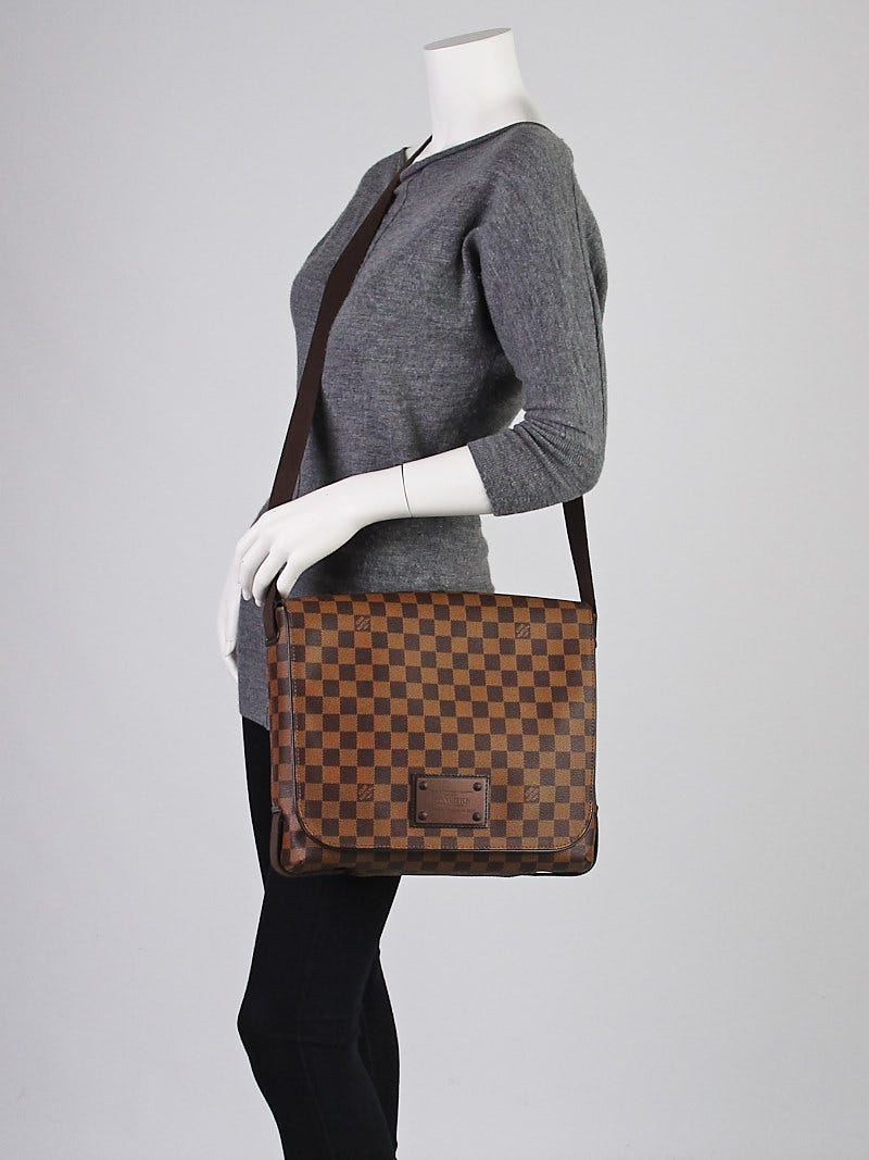 Louis Vuitton brown Damier Ebene canvas Brooklyn MM Bag Louis Vuitton