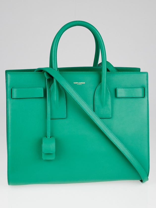 Yves Saint Laurent Calfskin Leather Classic Small Sac de Jour Tote Bag