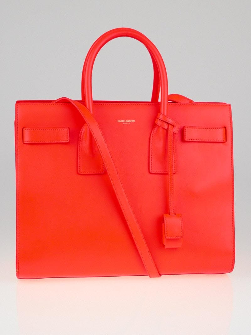 Bags | Mini Neon Orange Bag | Poshmark