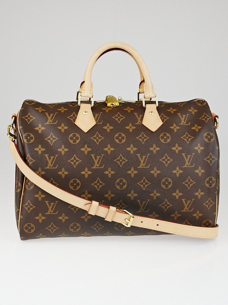 Louis Vuitton Monogram Canvas Speedy Bandouliere 35 Bag Yoogi s