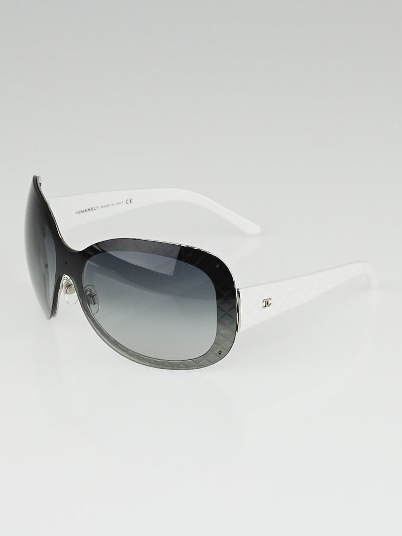 Chanel Rhinestone Light Brown Sunglasses · INTO