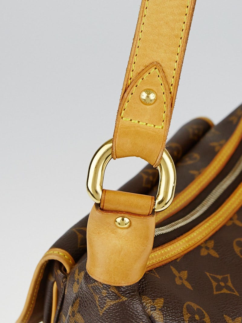Louis Vuitton Monogram Canvas Tikal GM Shoulder Handbag Louis Vuitton