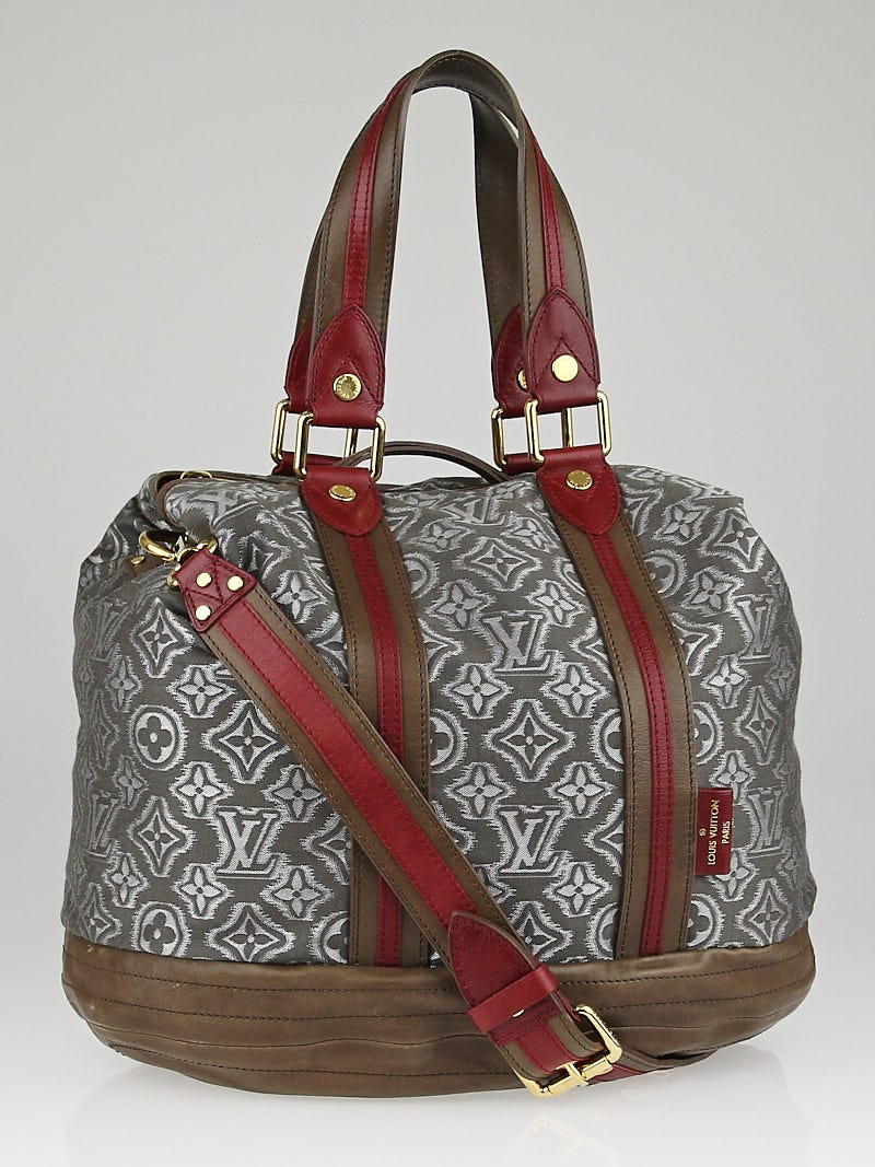 Louis Vuitton Limited Edition Khaki Jacquard Monogram Fabric