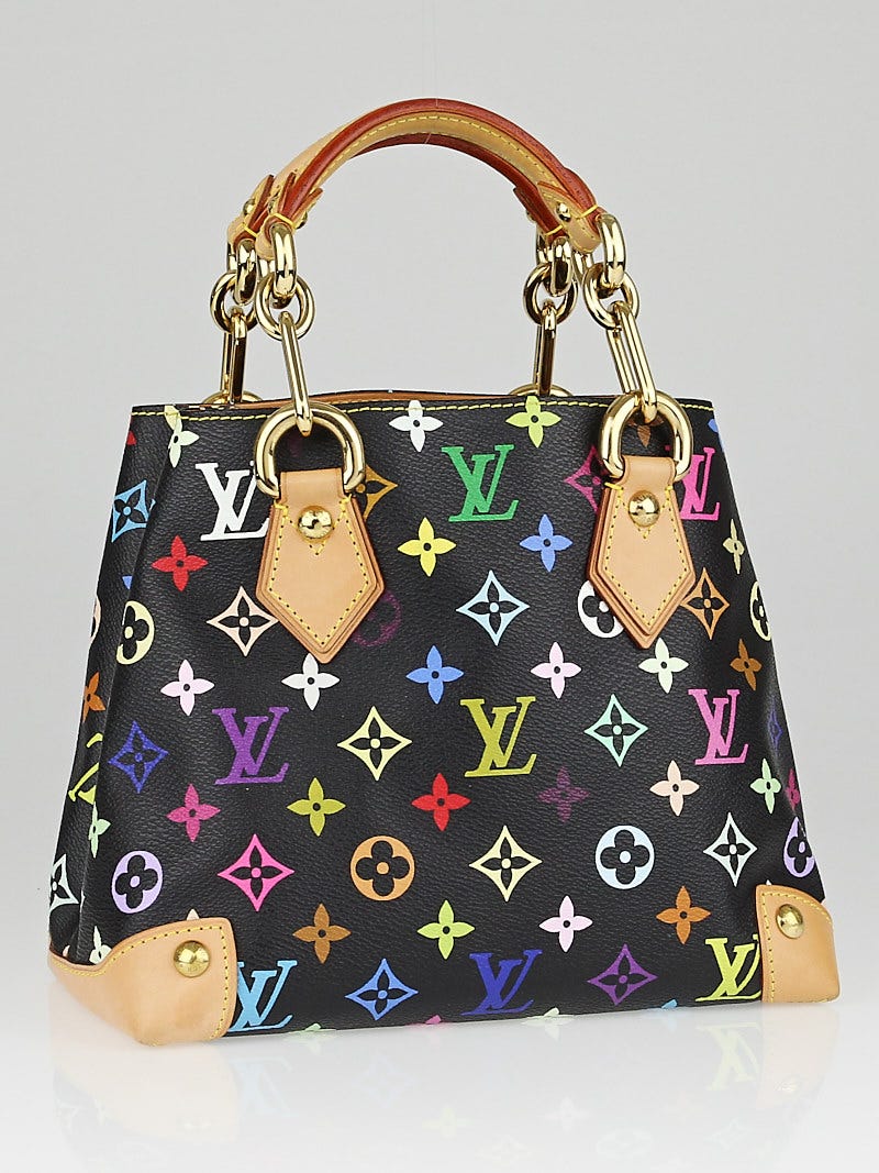 LV Monogram Multicolor Audra Black, Luxury, Bags & Wallets on