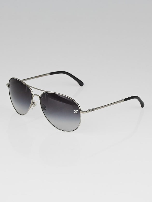 Chanel Metal Frame Gradient Tint Aviator Sunglasses - 4189