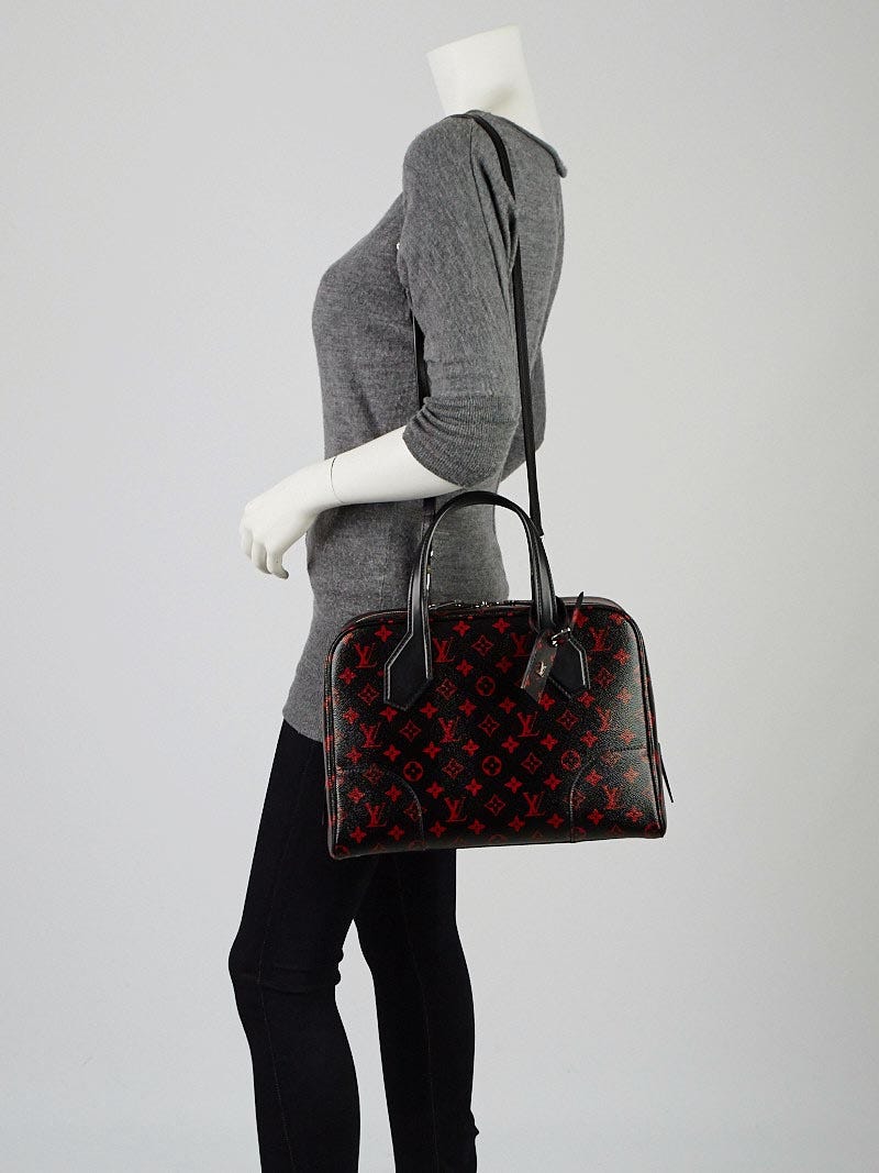 Louis Vuitton Black And Red Monogram Infrarouge Dora Soft BB Silver  Hardware, 2015 Available For Immediate Sale At Sotheby's