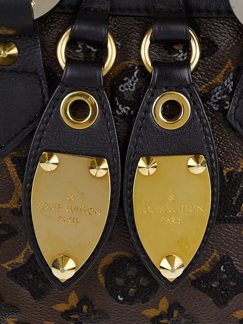 Louis Vuitton Limited Edition Monogram Eclipse Alma BB Bag - Yoogi's Closet