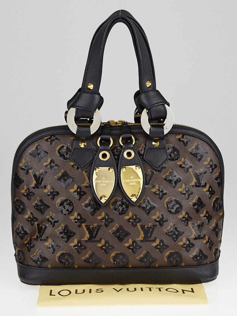 Louis Vuitton Alma Handbag Limited Edition Monogram Eclipse