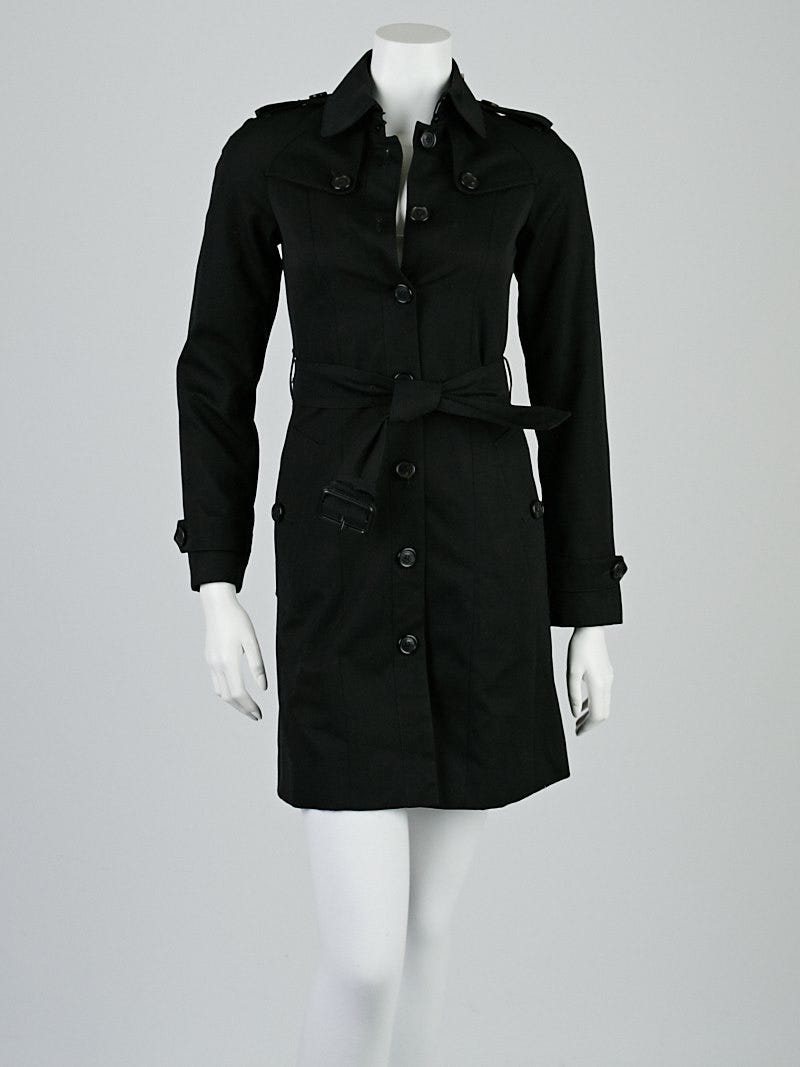 Burberry coat hot sale size 0