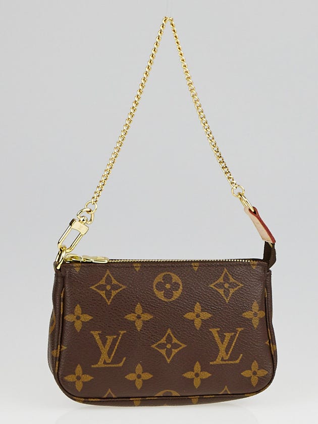 Louis Vuitton Monogram Canvas Mini Accessories Pochette Bag 
