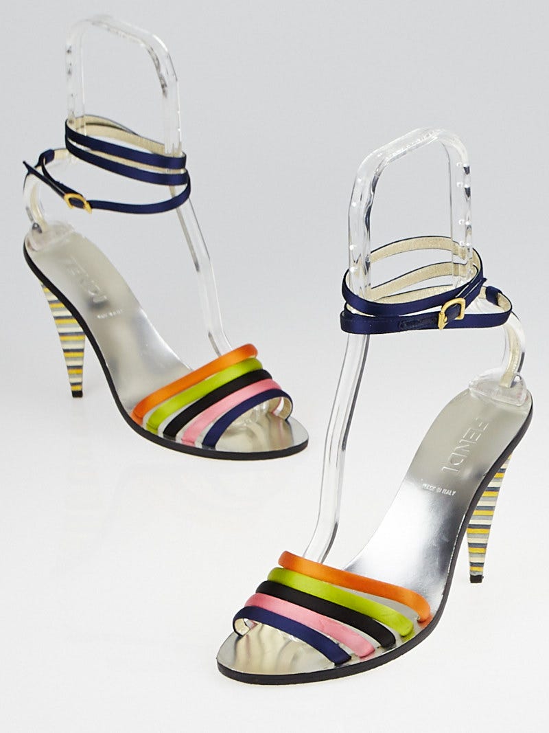 Fendi strappy sandals clearance