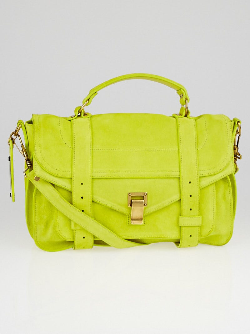 Proenza schouler yellow bag best sale