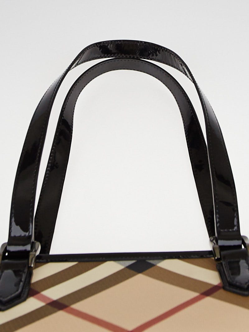Burberry Supernova Check Coated Canvas Regent Tote Bag | Yoogi's