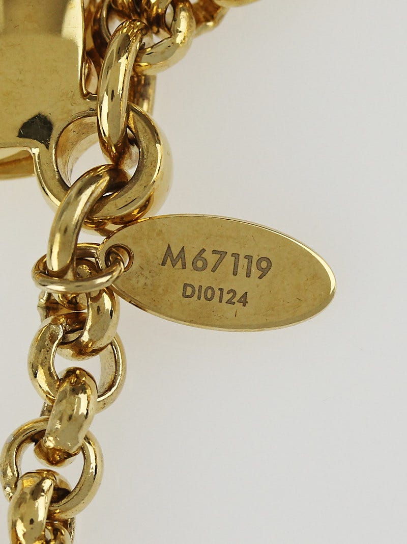 LOUIS VUITTON Fleur de Monogram Bag Charm Key Holder M67119