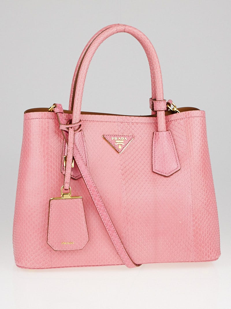 Prada 1Ba058 Brown Leather Shoulder Bag – I Want Women's Store 2