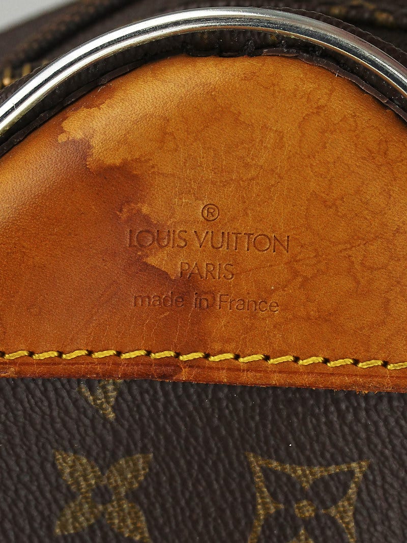 Satellite cloth travel bag Louis Vuitton Brown in Cloth - 32039088