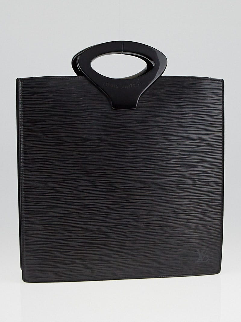 Louis Vuitton Black Epi Leather Ombre Tote Bag