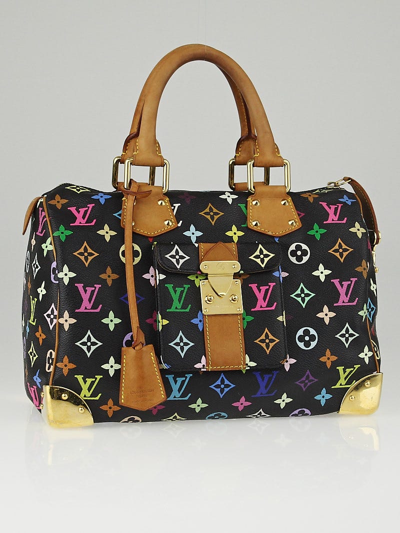 Louis Vuitton - Authenticated Speedy Bandoulière Handbag - Cloth Multicolour for Women, Never Worn