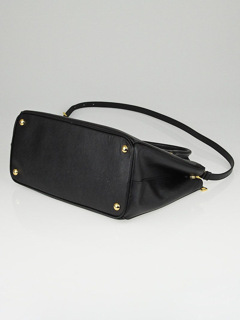 Prada Saffiano Lux Shoulder Bag Beige 1BA274 New With Original Packaging