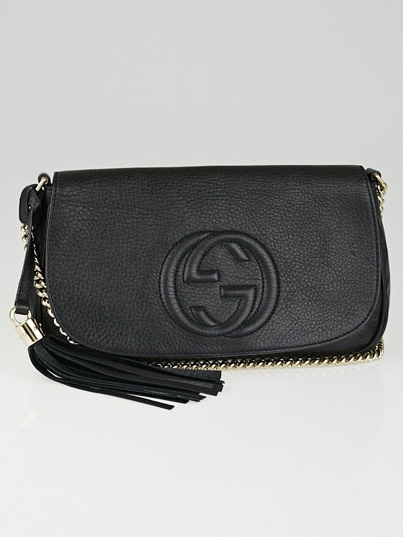 Gucci pebbled best sale calfskin soho