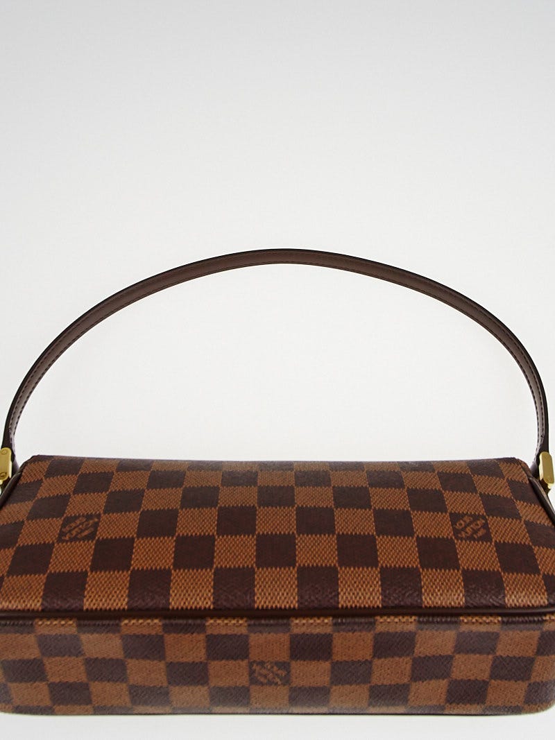 Louis Vuitton Vintage - Damier Ebene Recoleta Bag - Brown - Damier