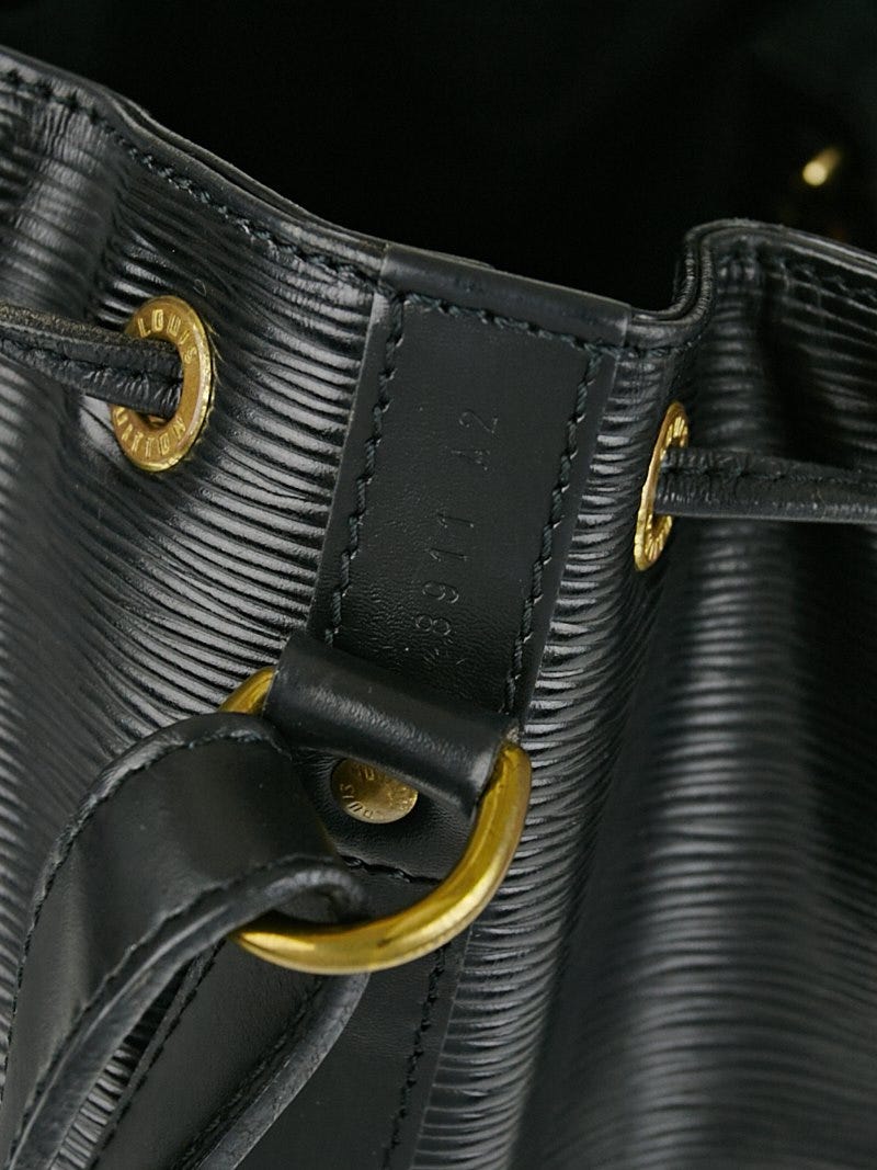 Vuitton Wide Black Patent Epi Belt W/Box - Vintage Lux
