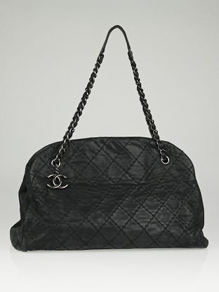 Chanel Black Caviar Leather Studded Large Deauville Tote Bag - Yoogi's  Closet