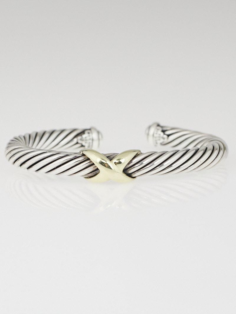David yurman discount x bracelet 7mm