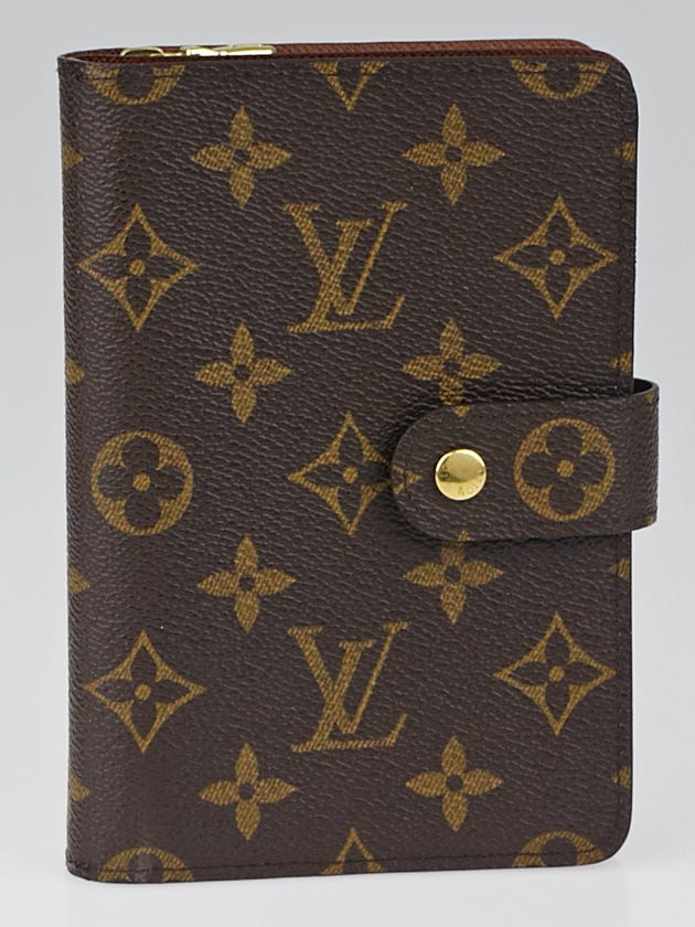 Louis Vuitton Monogram Canvas Large Zip Wallet