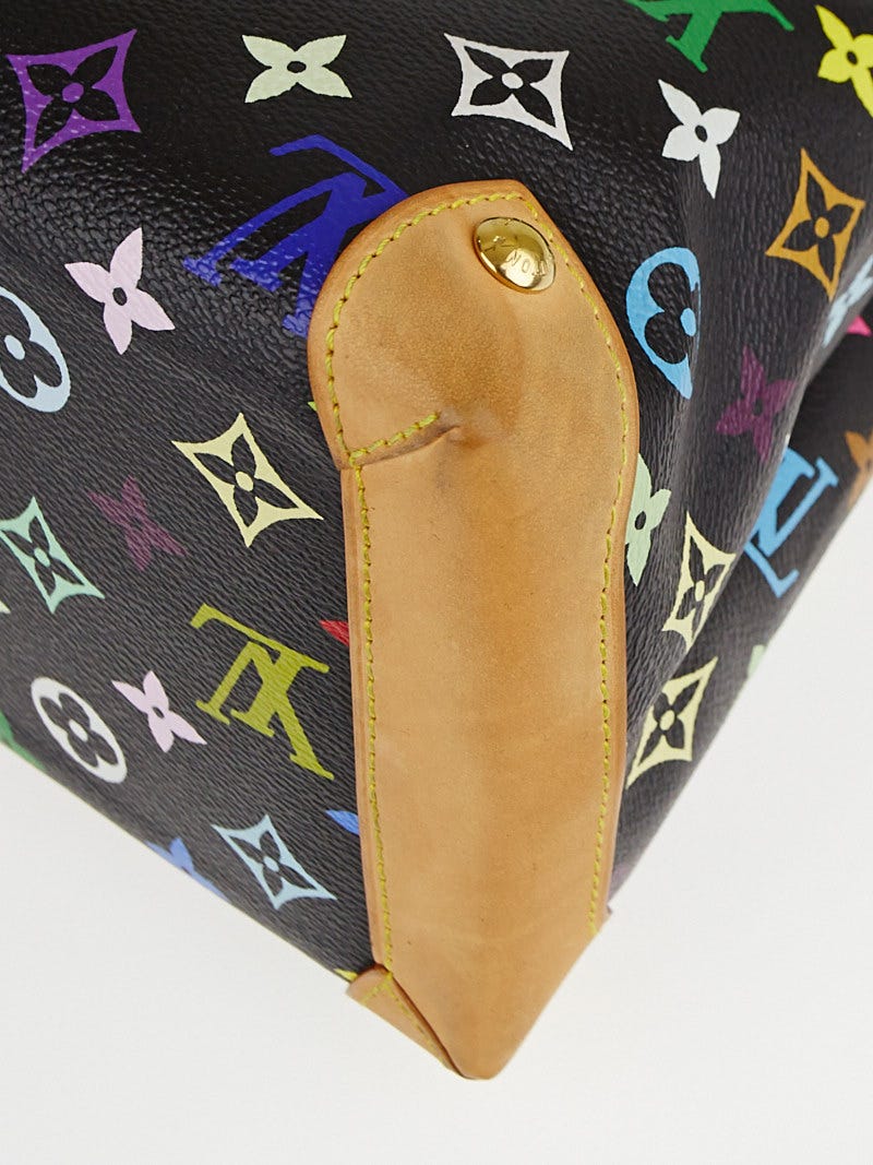 Louis Vuitton Black Monogram Multicolore Audra Bag - Yoogi's Closet