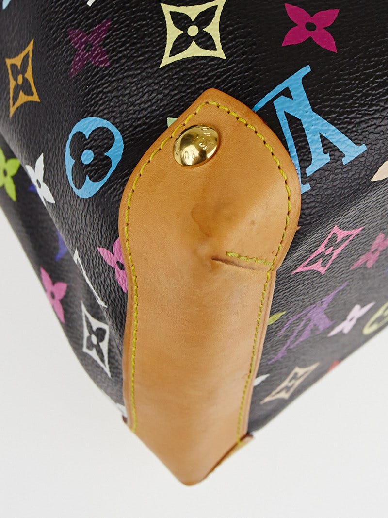 Audra cloth handbag Louis Vuitton Black in Cloth - 21429203