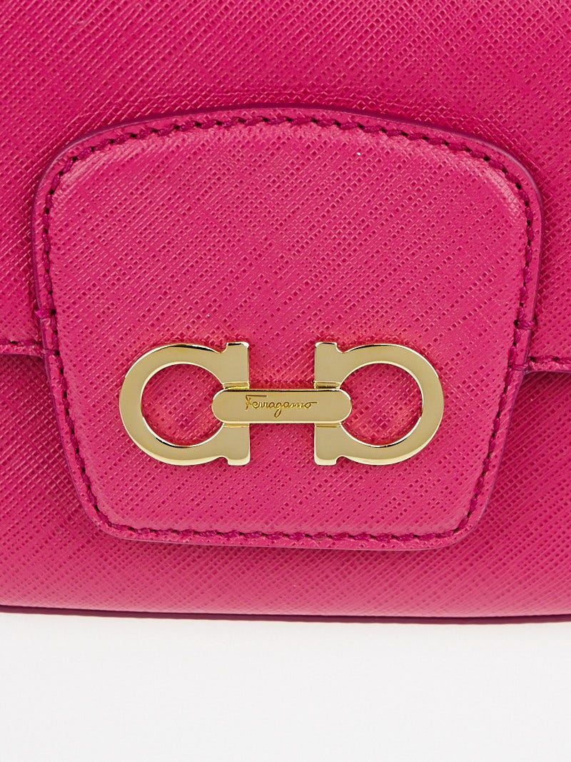 2024年のクリスマスの特別な衣装 Rose Ferragamo Salvatore Saffiano Crossbody Paris Leather 小物