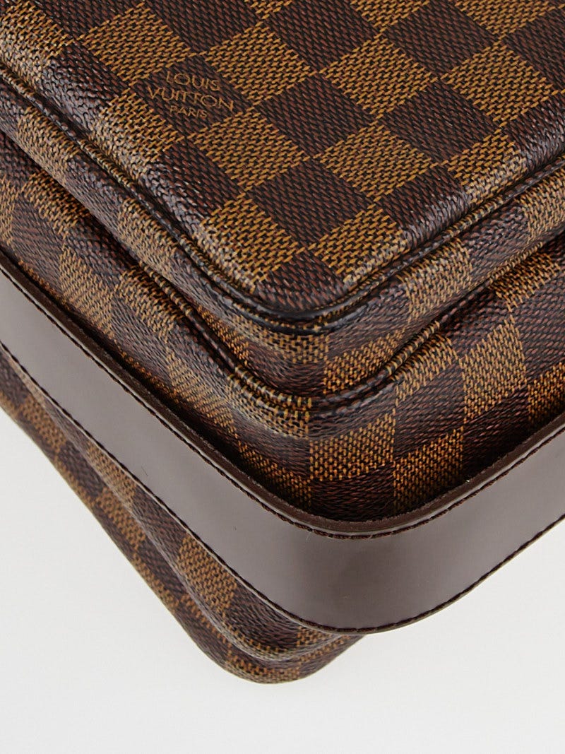 Shop for Louis Vuitton Damier Ebene Canvas Leather Naviglio