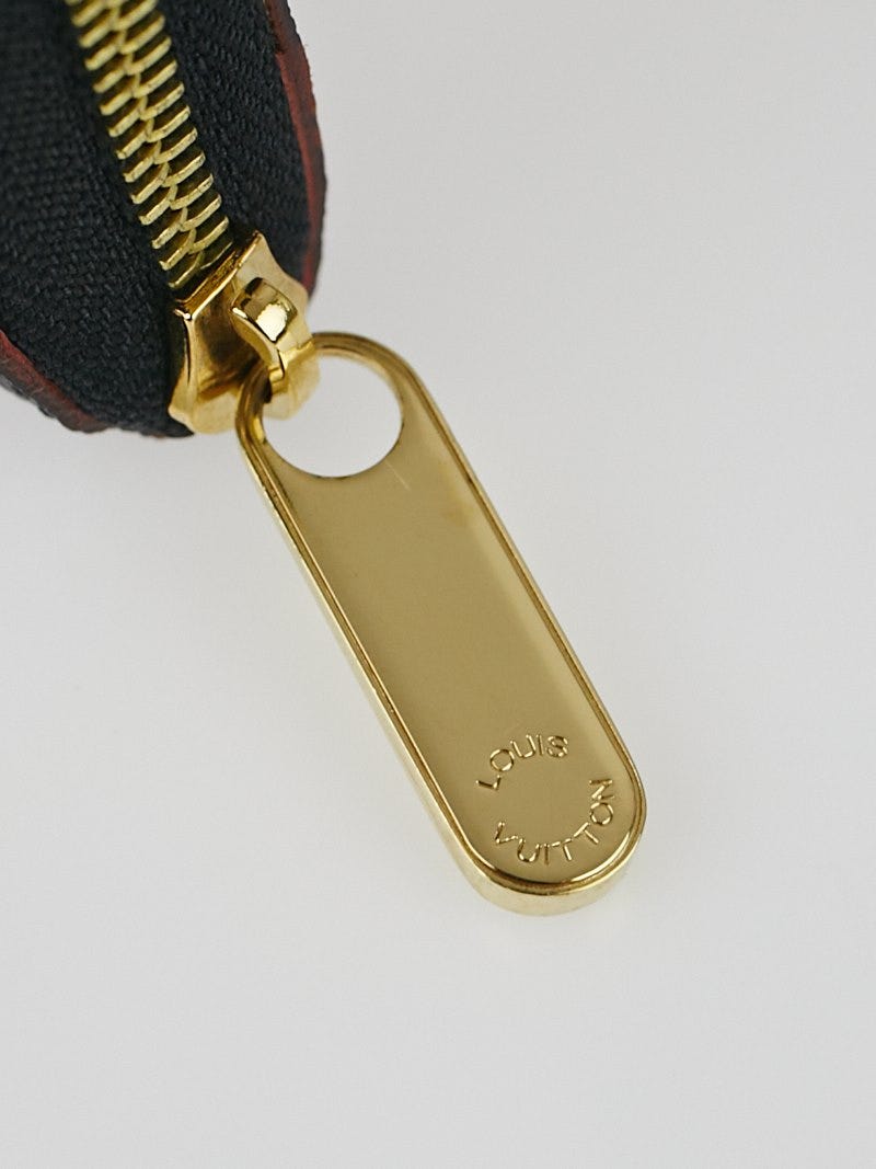 Louis Vuitton Black Monogram Multicolore Violet Zippy Coin