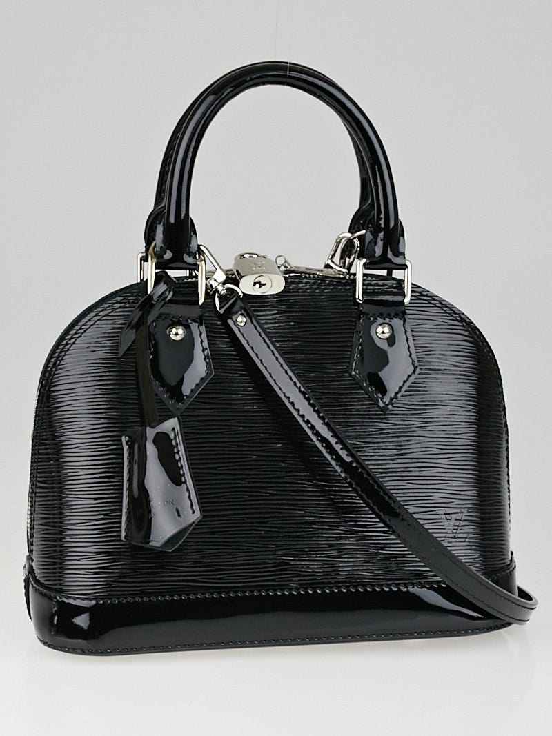 Louis Vuitton Black Epi Leather Alma BB Bag - Yoogi's Closet