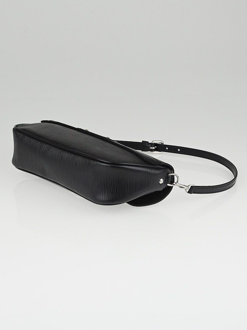 Louis Vuitton Montaigne Clutch Epi Leather Black 2090501