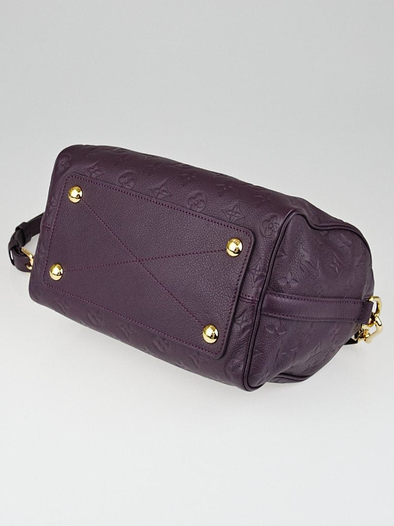 Louis Vuitton Aube Monogram Empreinte Speedy Bandouliere 25