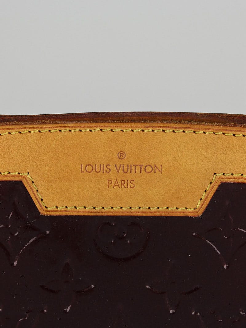 Louis Vuitton Vernis Brea GM Amarante Wine Red Patent Leather Shoulder –  Max Pawn