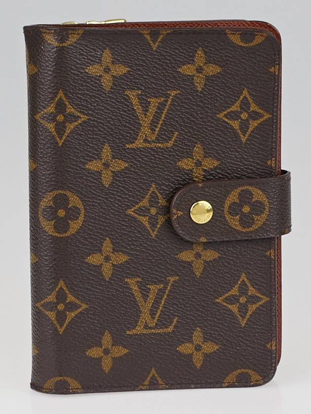 Louis Vuitton Monogram Canvas Large Zip Wallet