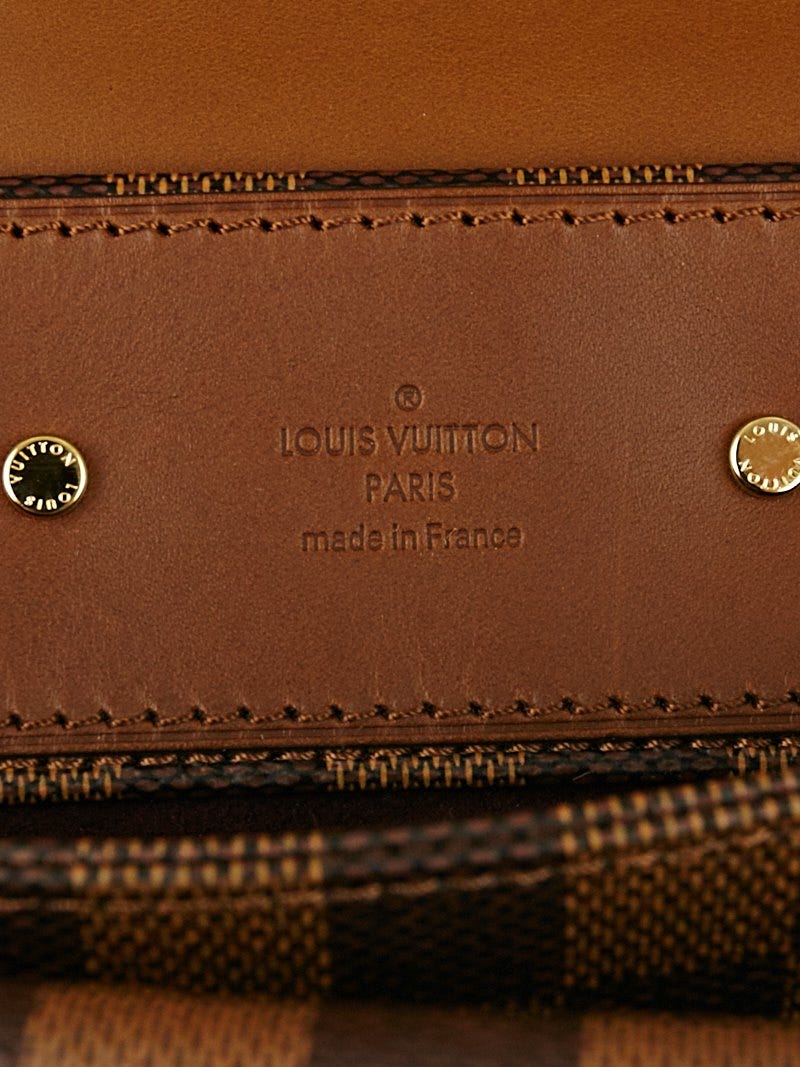 Louis Vuitton Louis Vuitton Pochette Ascot Clutch Bag Damier Brown