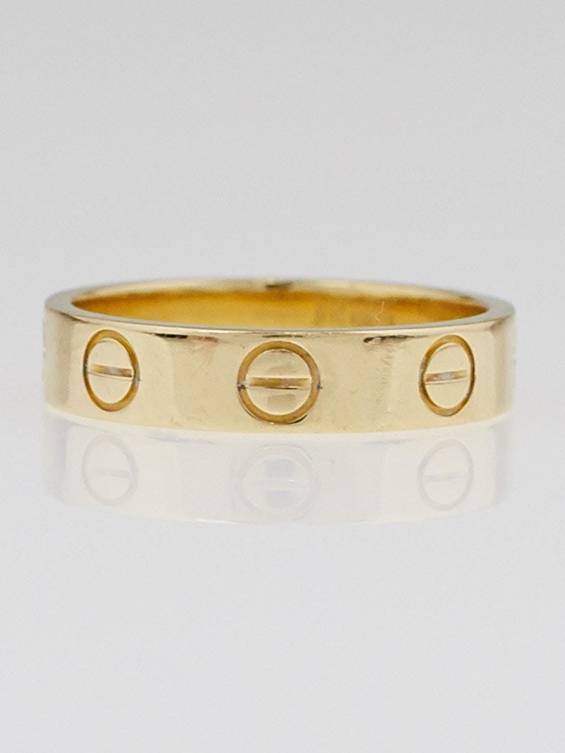 Cartier love ring size discount 7