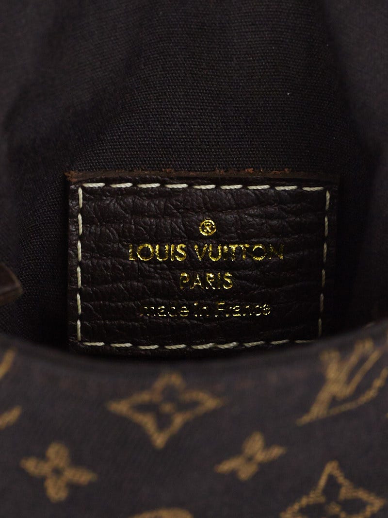 Louis Vuitton Ebene Monogram Mini Lin Canvas Pochette Cancun Bag - Yoogi's  Closet