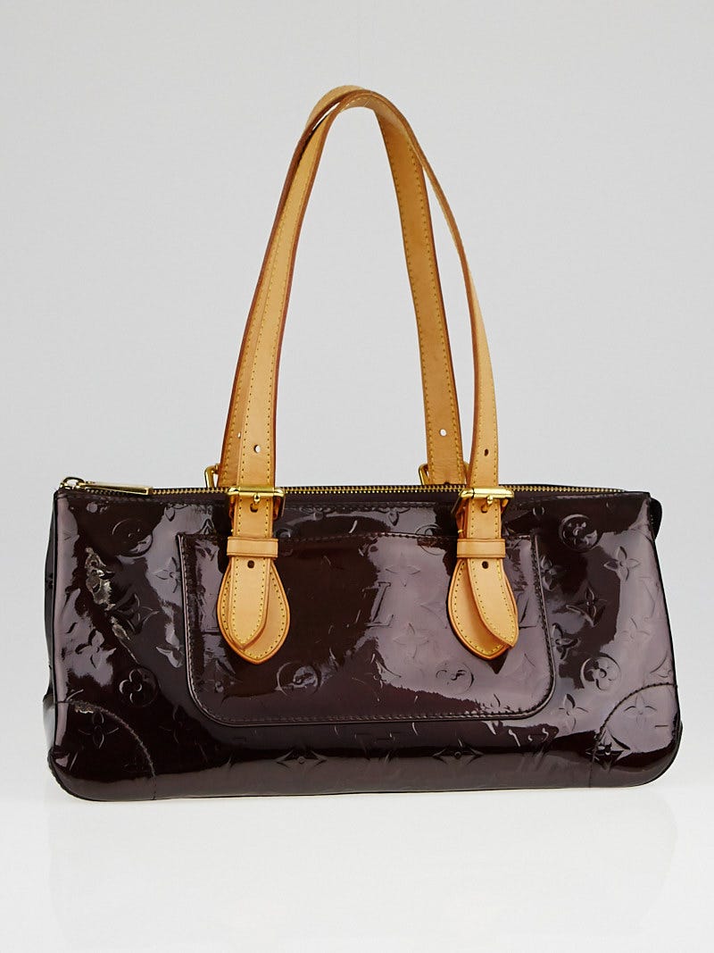 Louis Vuitton Amarante Monogram Vernis Rosewood Bag - Yoogi's Closet
