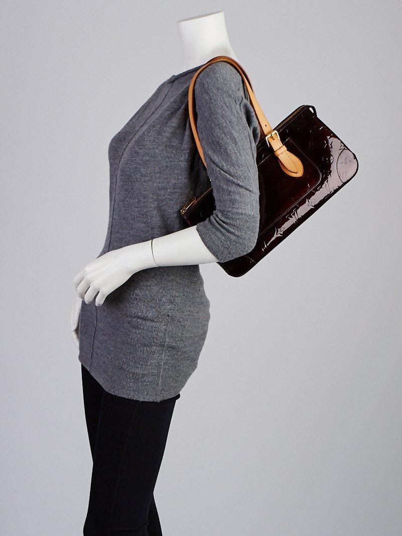 Louis Vuitton Amarante Monogram Vernis Rosewood Bag - Yoogi's Closet
