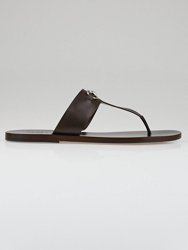 Gucci marmont hotsell thong sandals sale