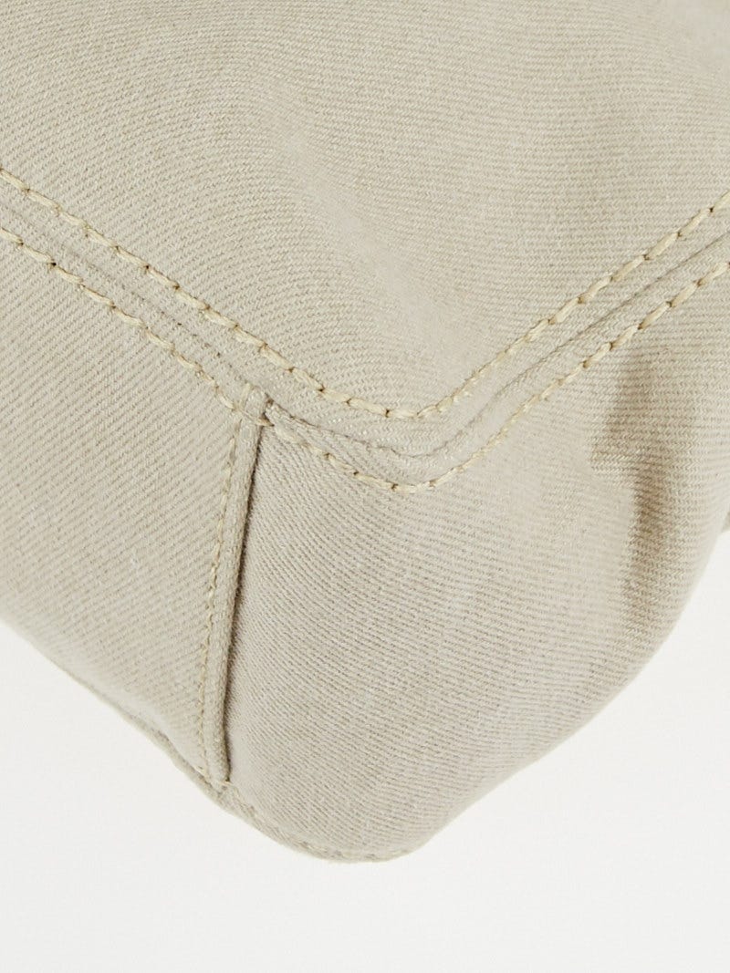 Prada Corda Pattina Sottospalla Canvas Shoulder Bag BR4659 - Yoogi's Closet