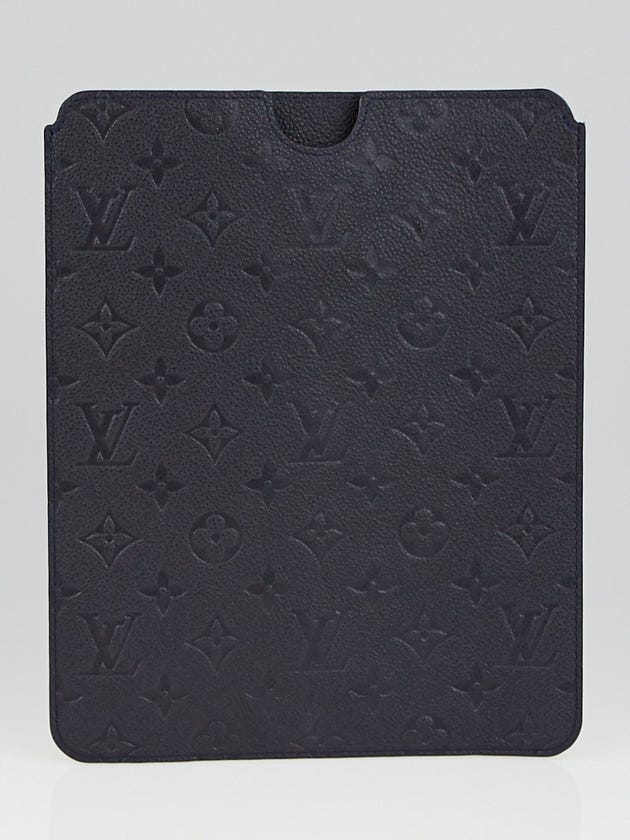 Louis Vuitton Bleu Infini Monogram Empreinte Leather Softcase iPad2 Cover
