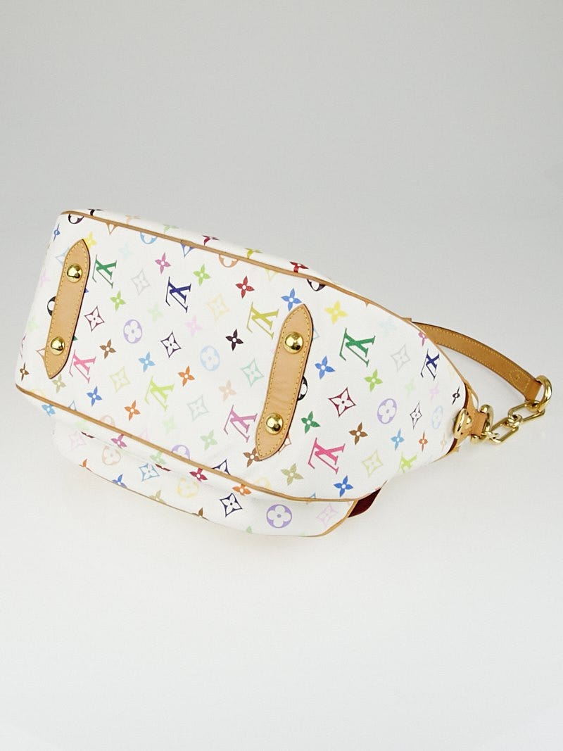 Louis Vuitton Murakami Rita White Multicolor Monogram Shoulder Bag