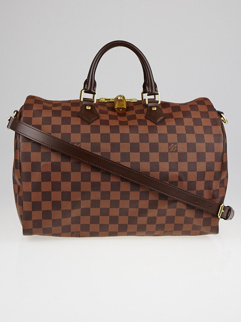 Louis Vuitton Damier Ebene Speedy 35 Bandouliere NM